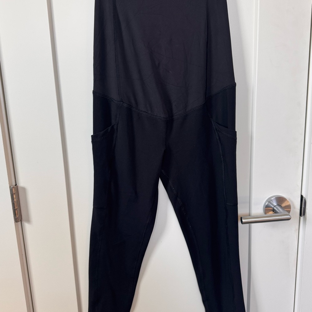 Women's Black Maternity Leggings